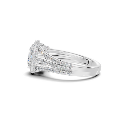 Shimmering Triple Band Ring