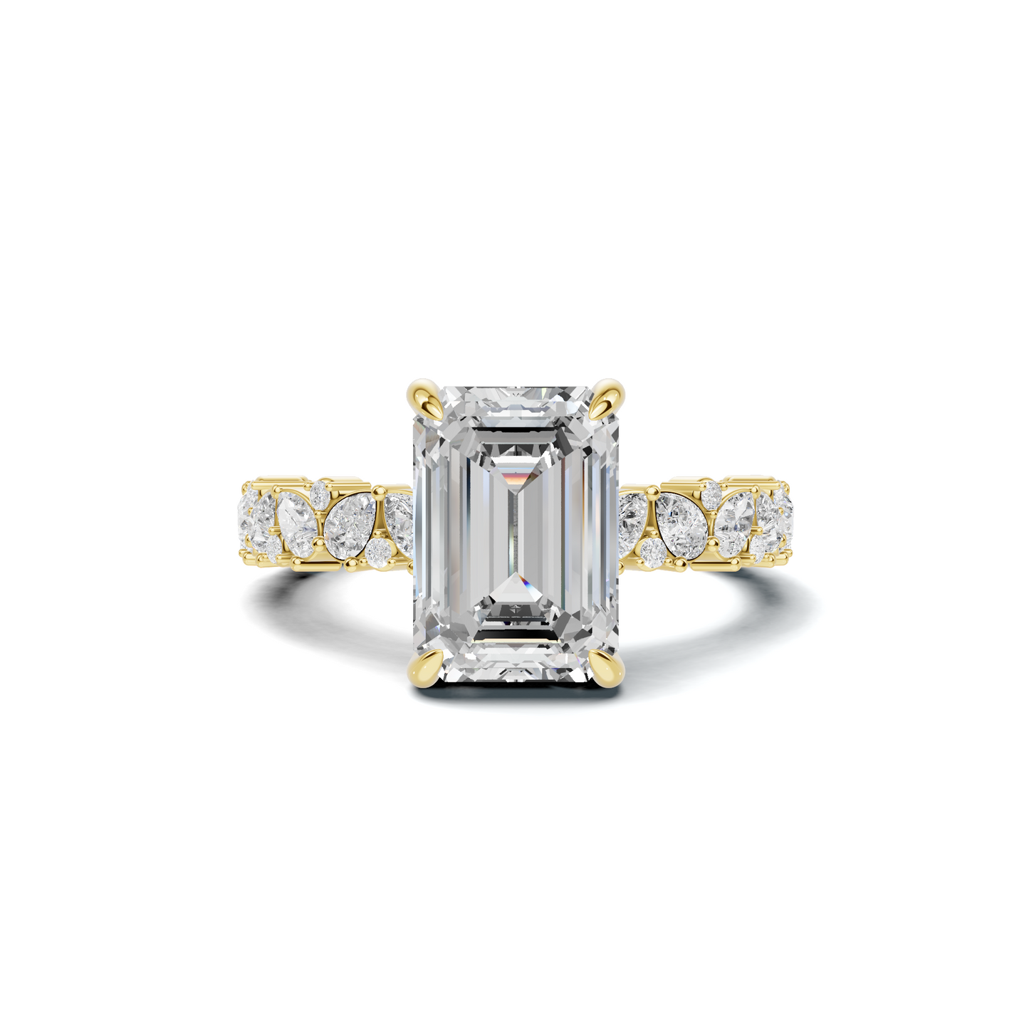 Side Stone Ring