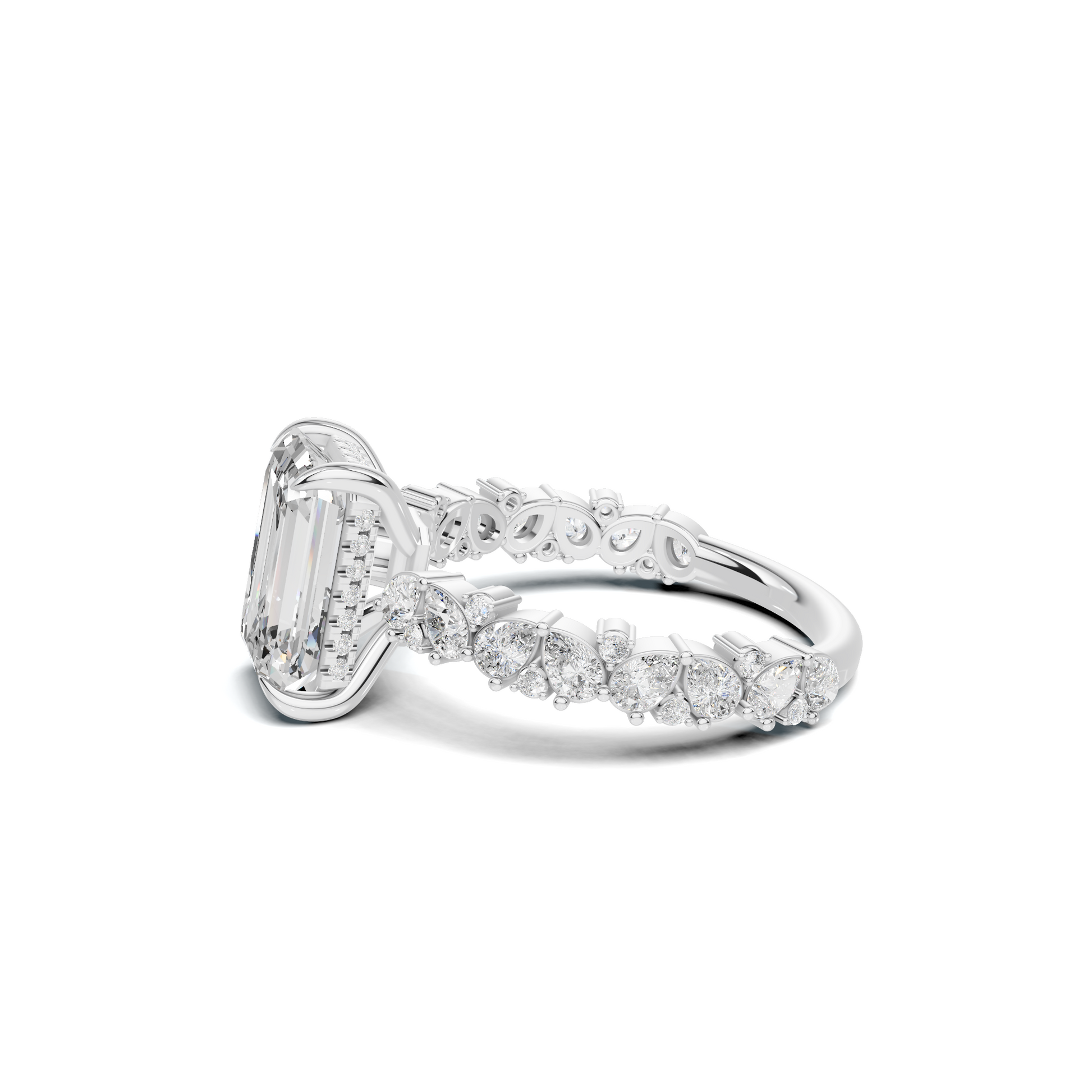 Side Stone Ring