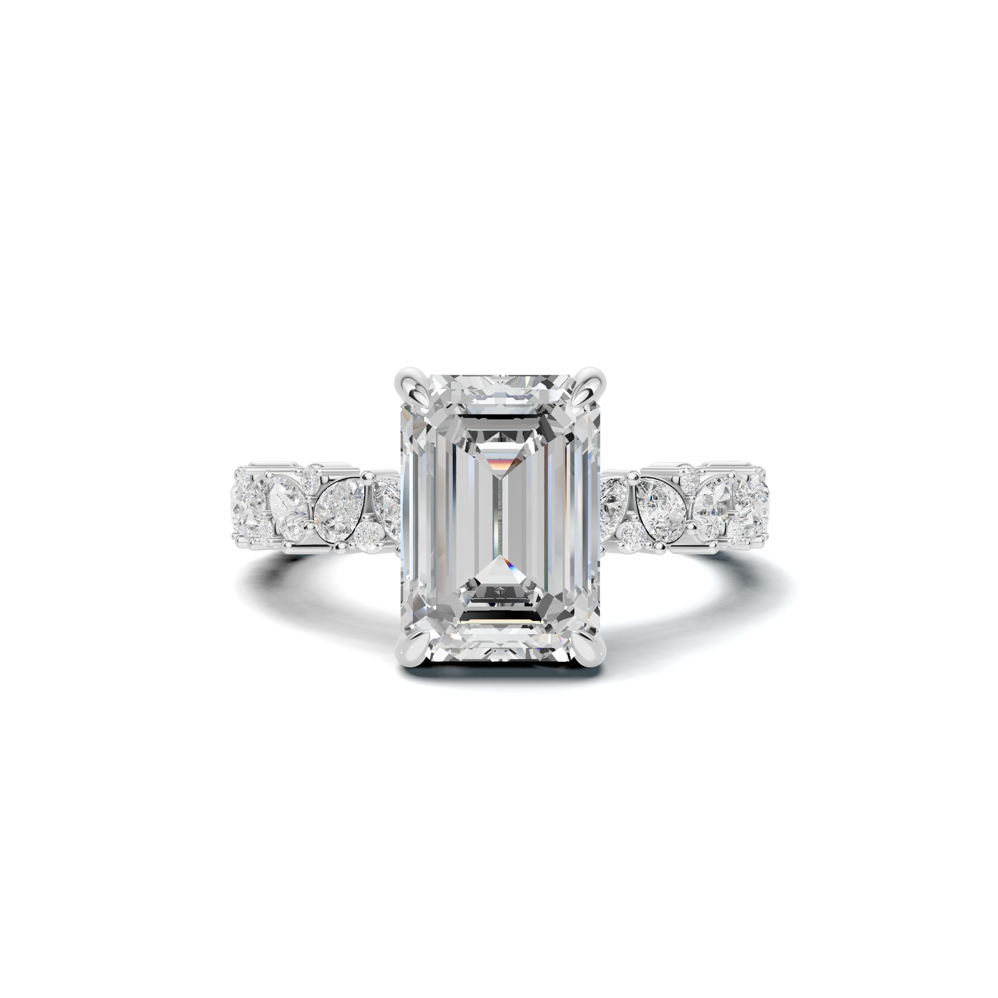 Side Stone Ring