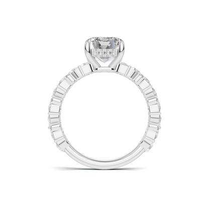 Side Stone Ring