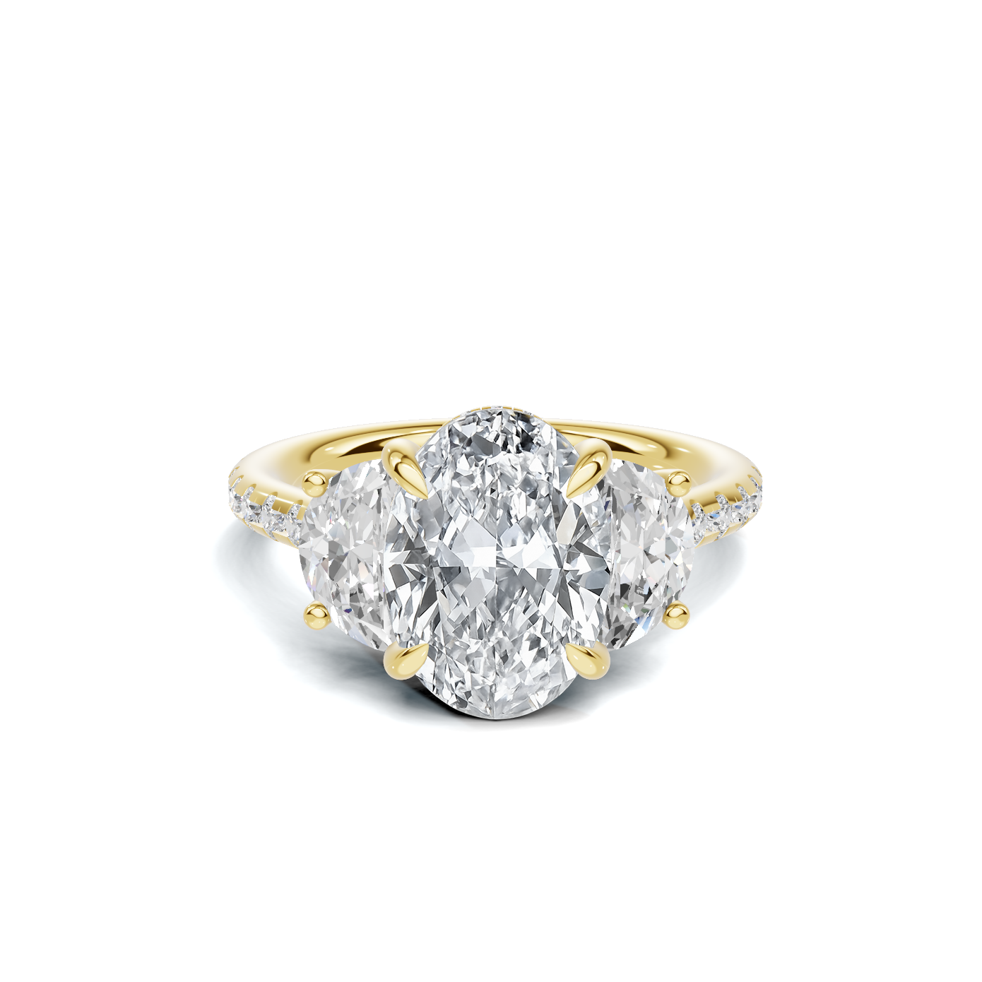 Signature Three Stone Ring
