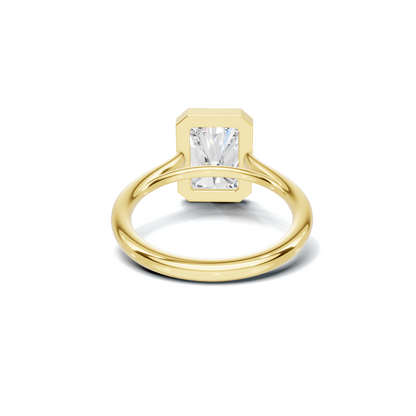 Sleek Bezel Set Ring