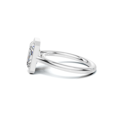 Sleek Bezel Set Ring