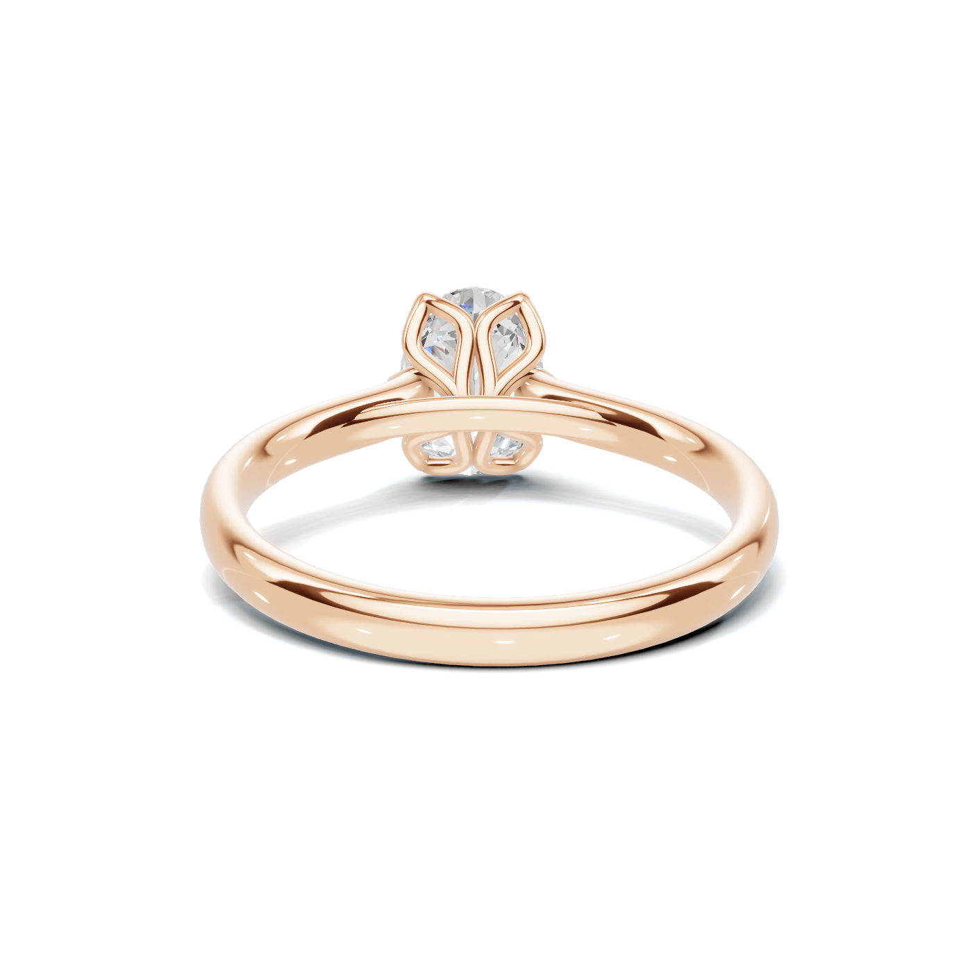 Sleek Four Prong Ring