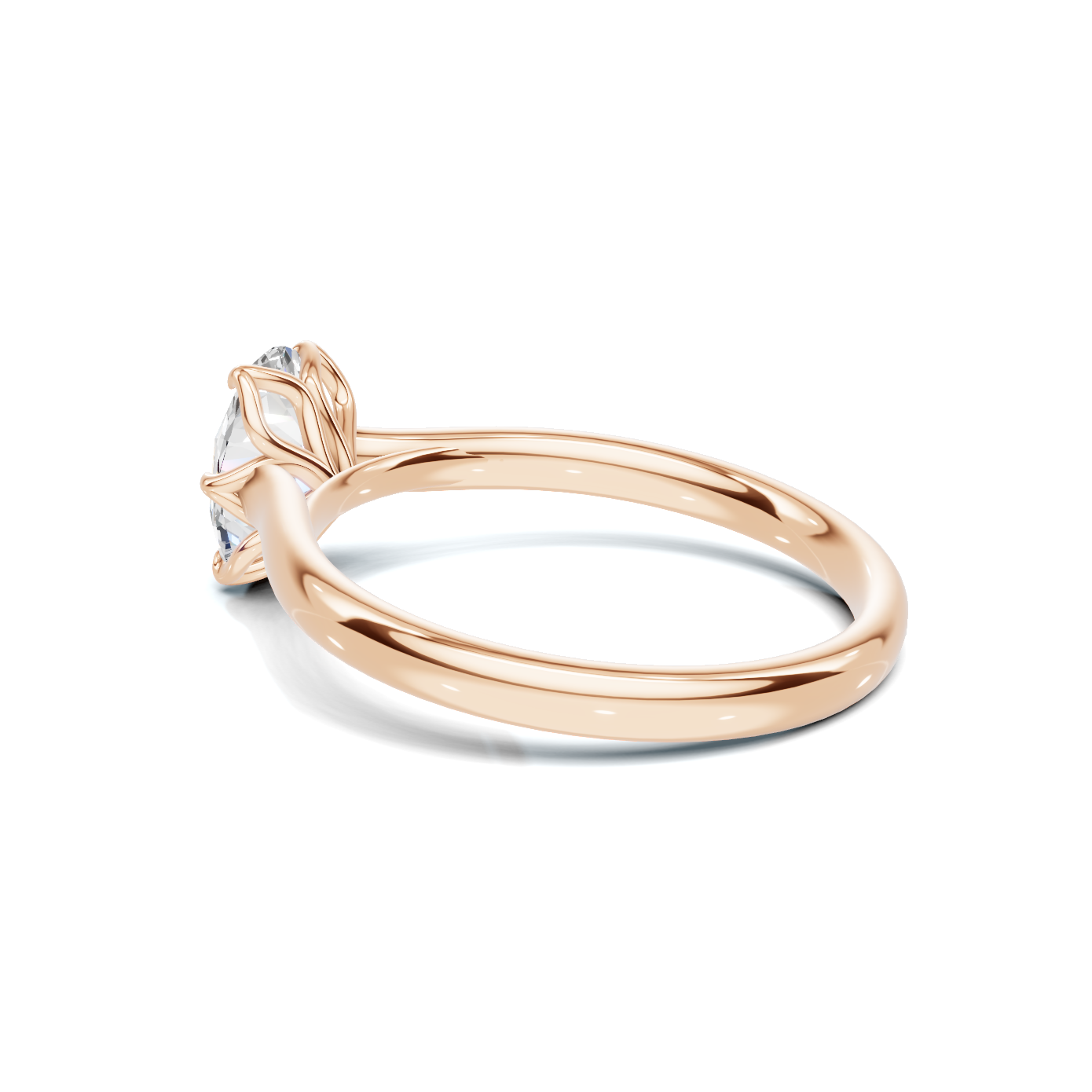 Sleek Four Prong Ring