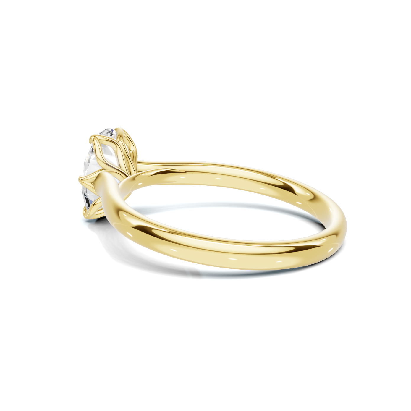 Sleek Four Prong Ring
