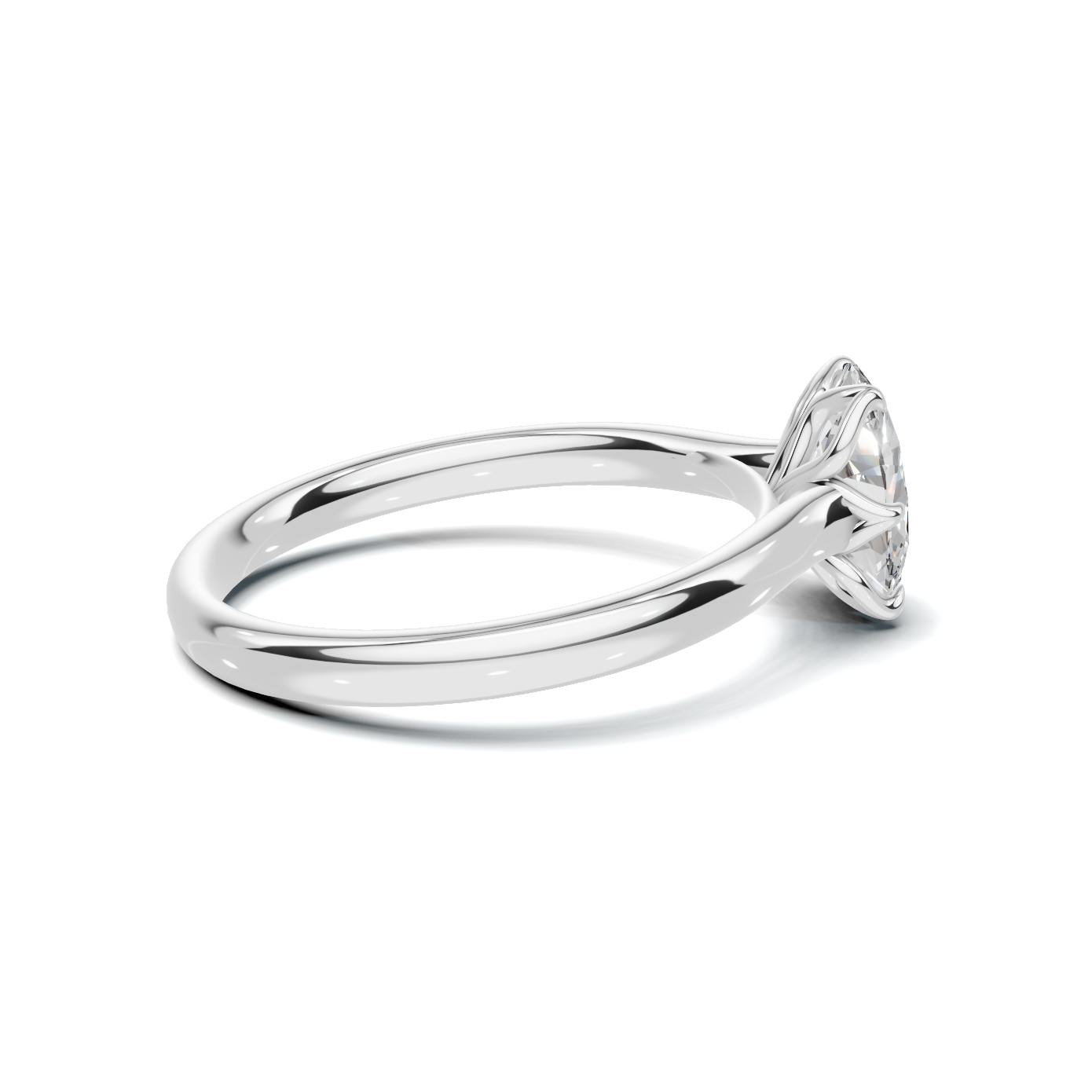 Sleek Four Prong Ring