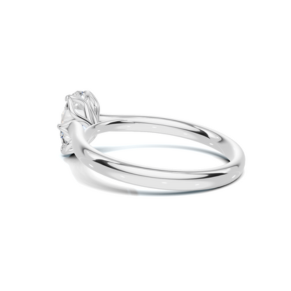 Sleek Four Prong Ring