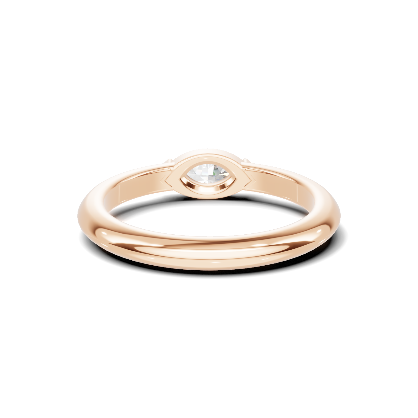 Sleek Marquise Statement Ring