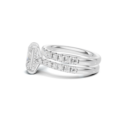 Sleek Stackable Bridal Ring