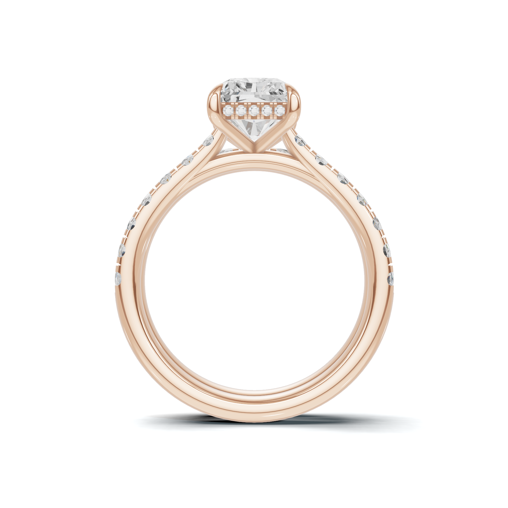 Sleek Stackable Bridal Ring