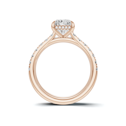 Sleek Stackable Bridal Ring
