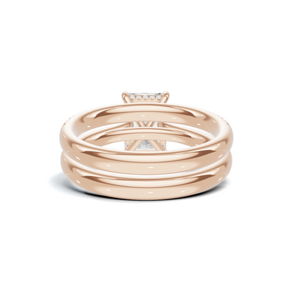 Sleek Stackable Bridal Ring