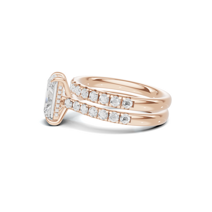 Sleek Stackable Bridal Ring