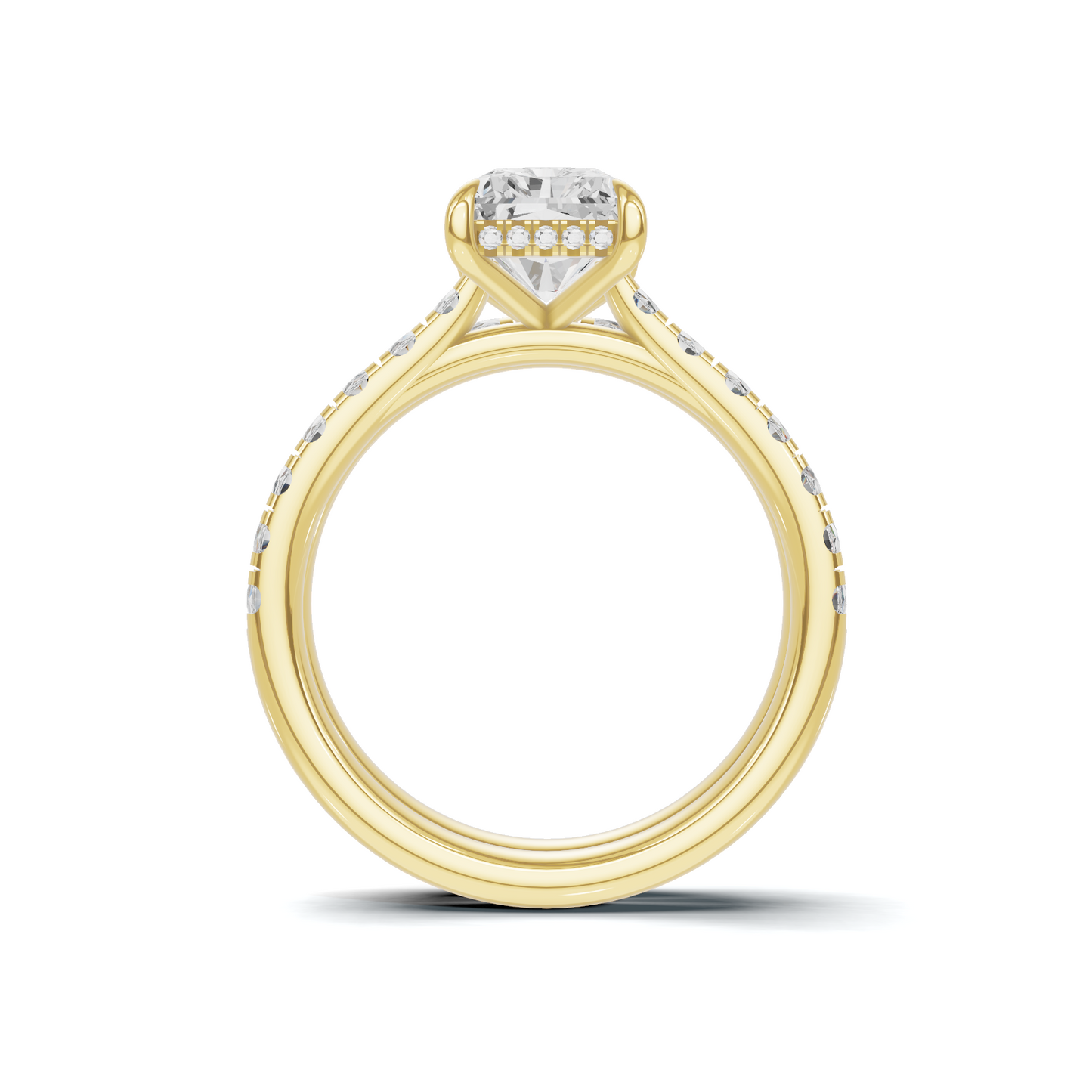 Sleek Stackable Bridal Ring