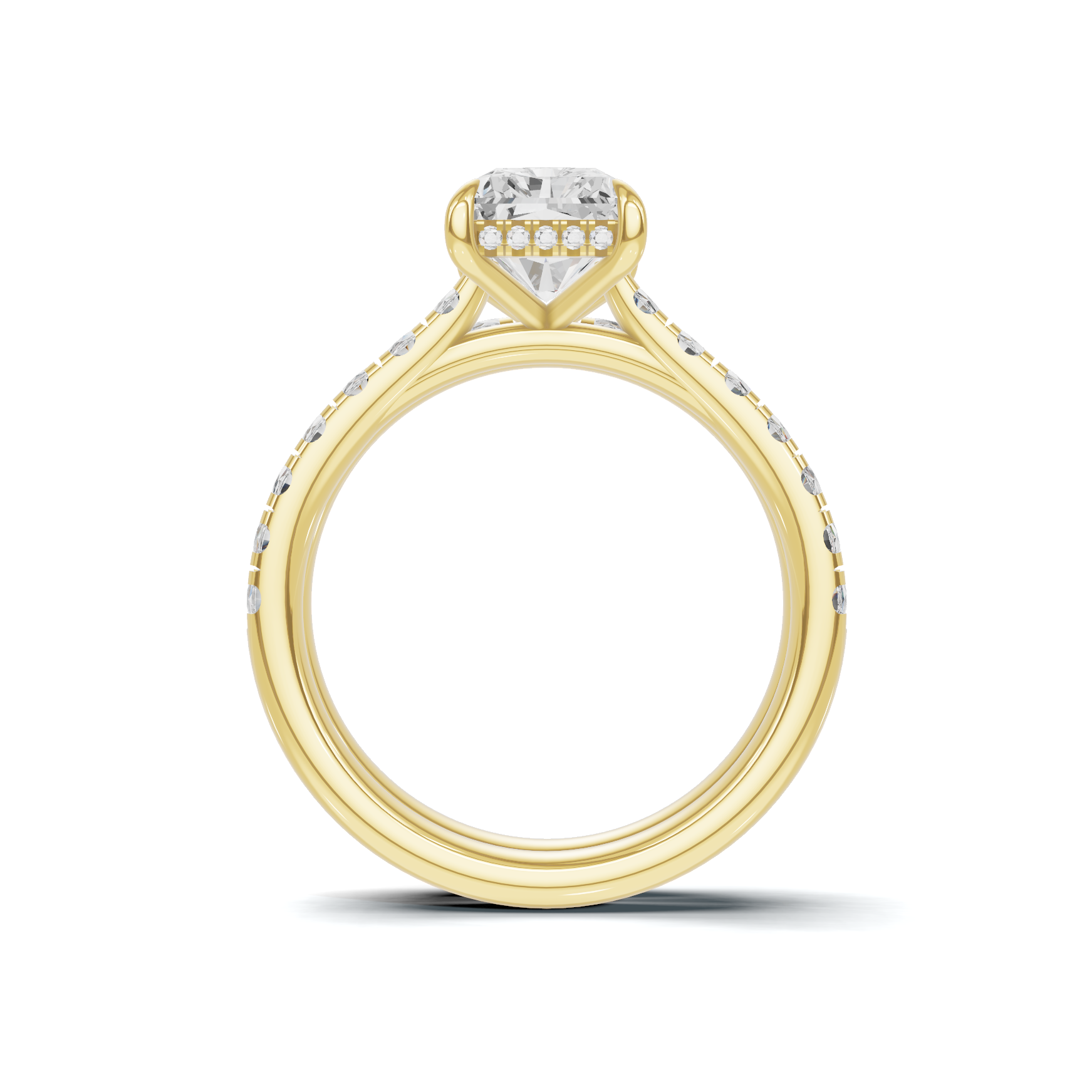 Sleek Stackable Bridal Ring