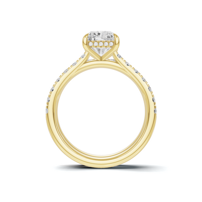 Sleek Stackable Bridal Ring