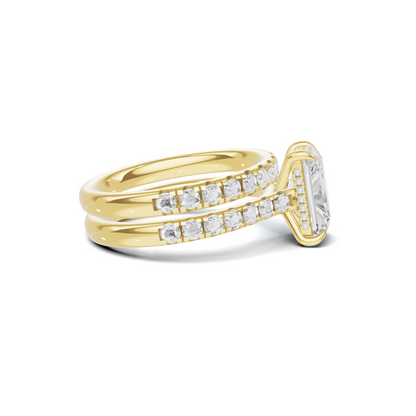 Sleek Stackable Bridal Ring