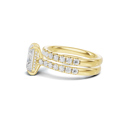 Sleek Stackable Bridal Ring