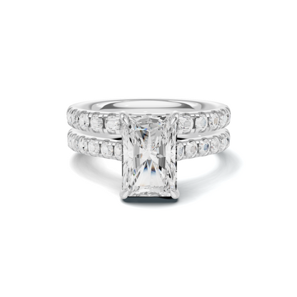 Sleek Stackable Bridal Ring