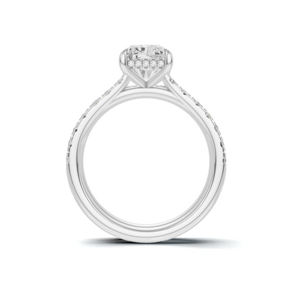 Sleek Stackable Bridal Ring