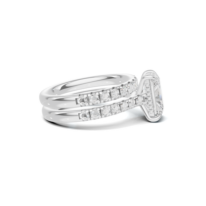 Sleek Stackable Bridal Ring
