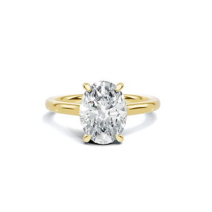 Solitaire Four Prong Ring