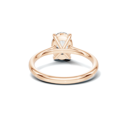 Solitaire Four Prong Ring
