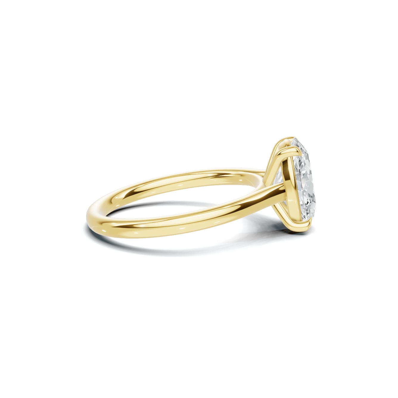 Solitaire Four Prong Ring