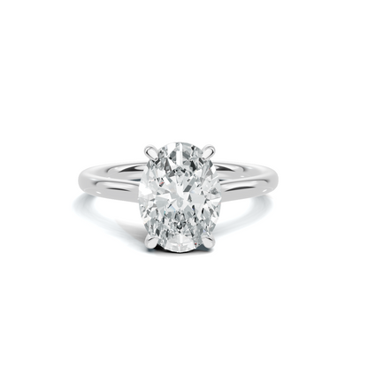 Solitaire Four Prong Ring