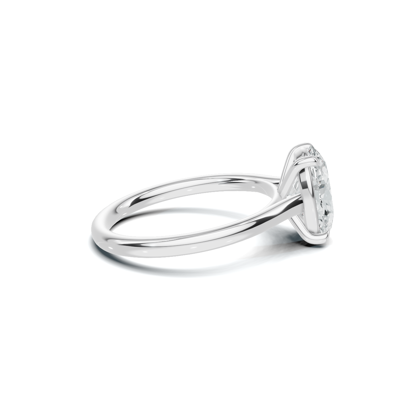 Solitaire Four Prong Ring