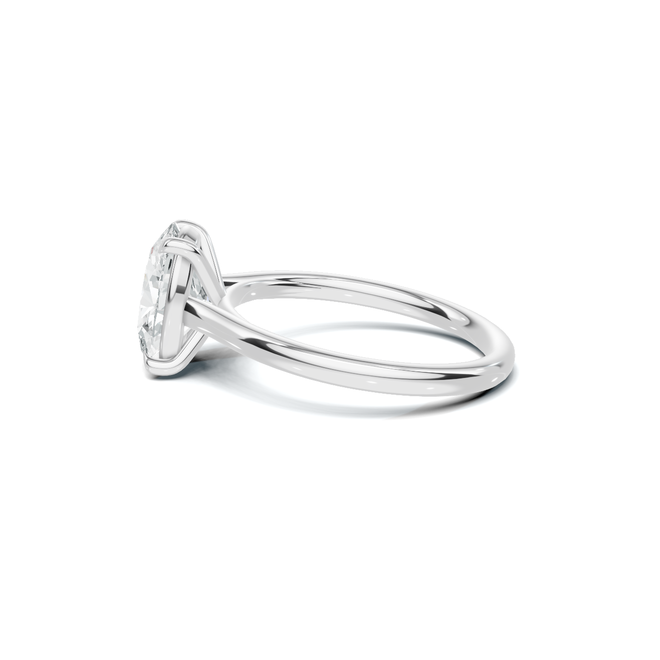 Solitaire Four Prong Ring