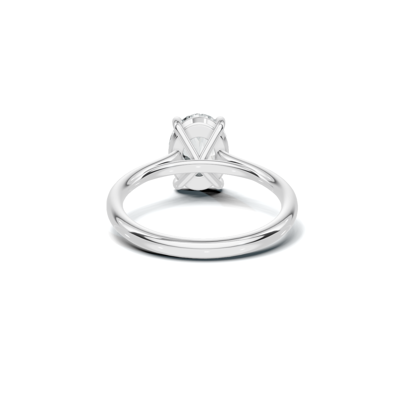 Solitaire Four Prong Ring
