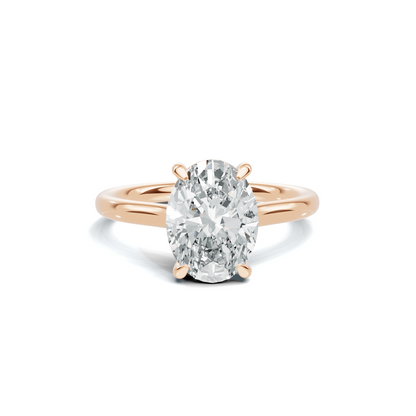 Solitaire Four Prong Ring