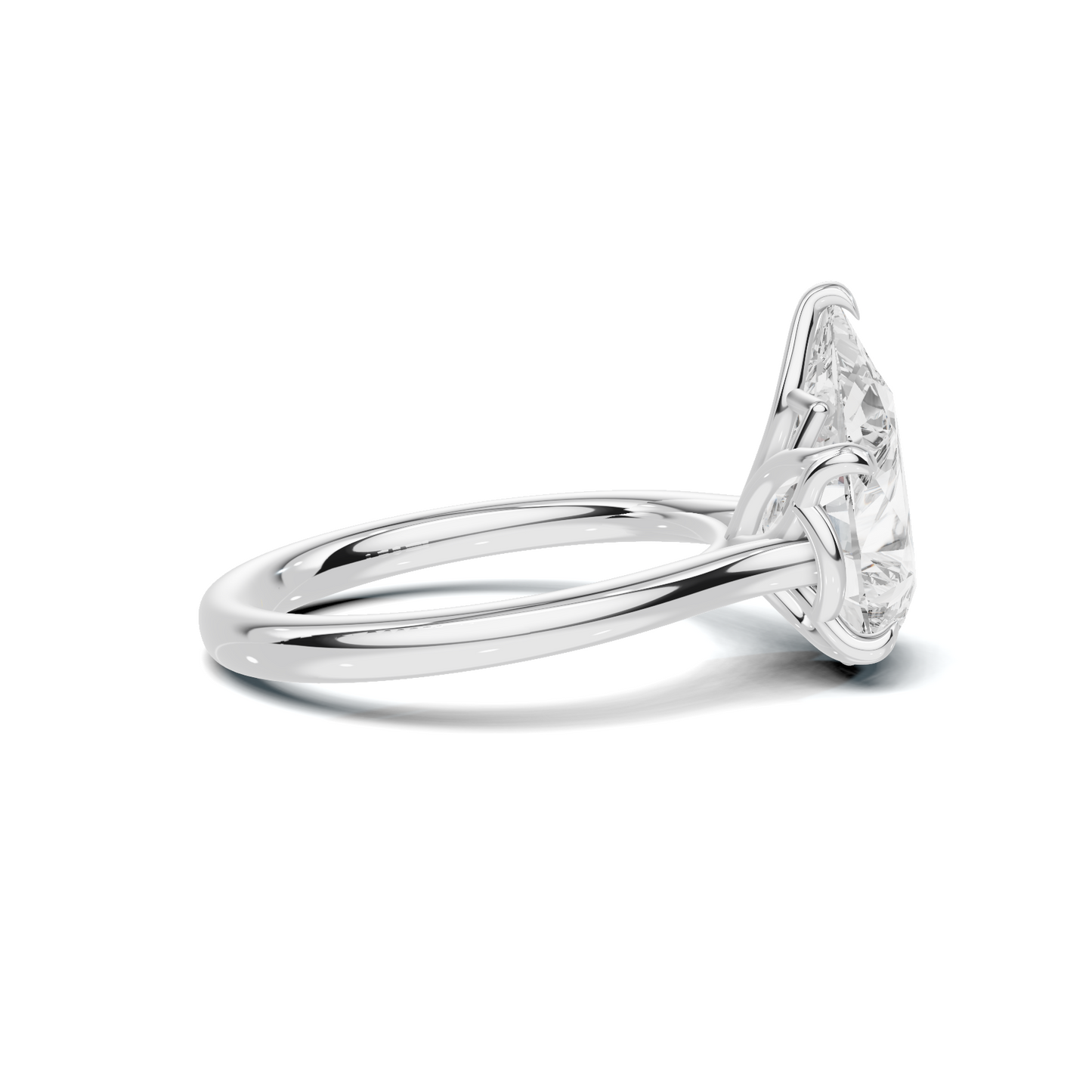 Solitaire Statement Ring