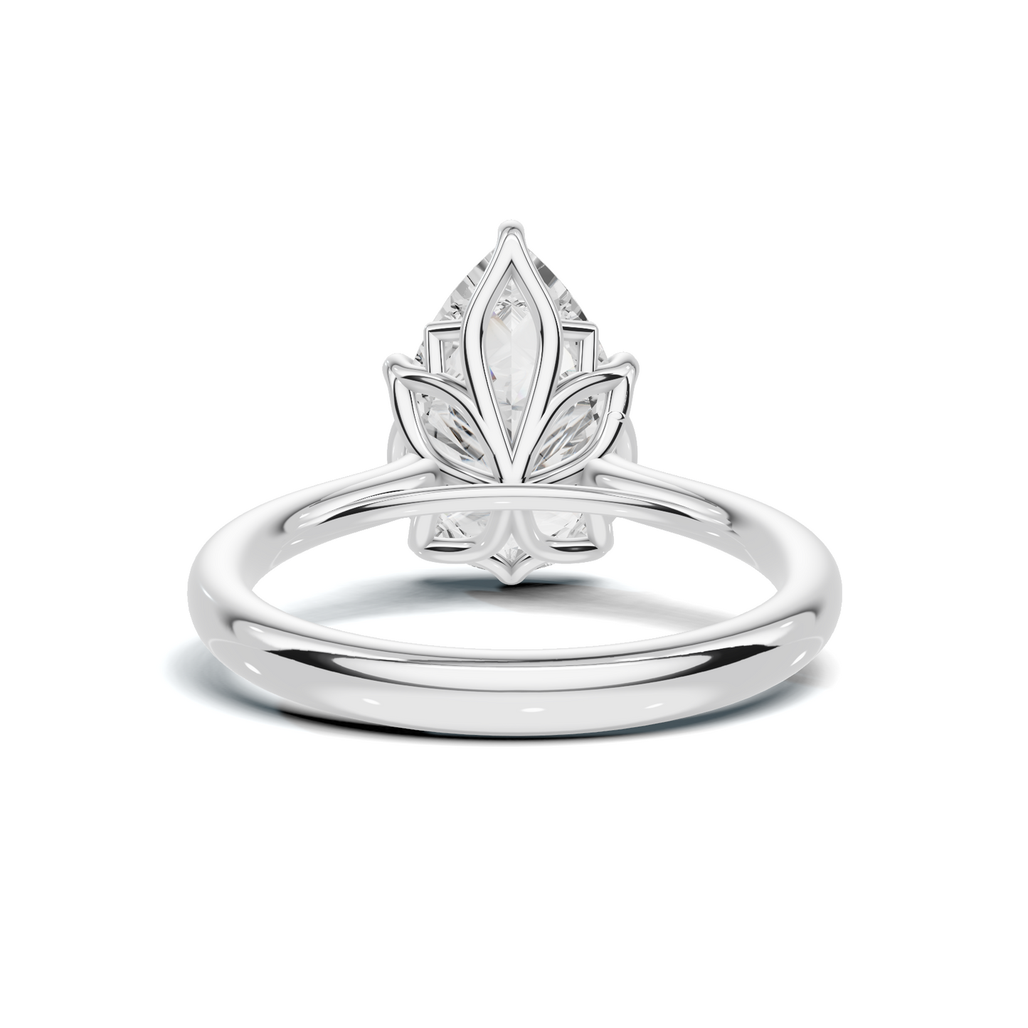 Solitaire Statement Ring