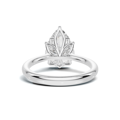 Solitaire Statement Ring