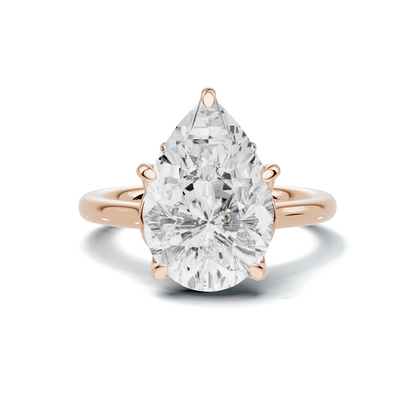 Solitaire Statement Ring