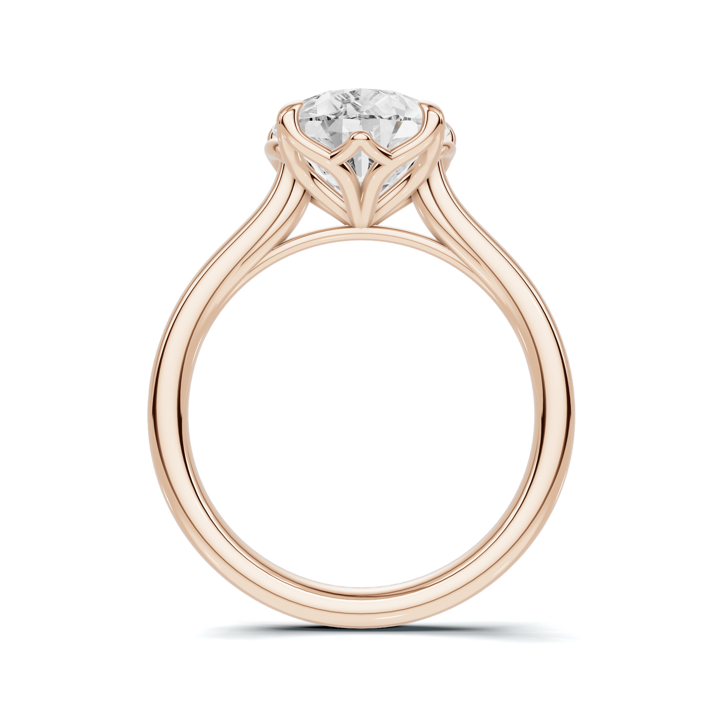Solitaire Statement Ring