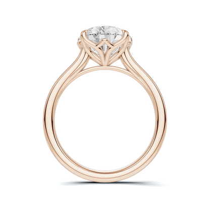 Solitaire Statement Ring