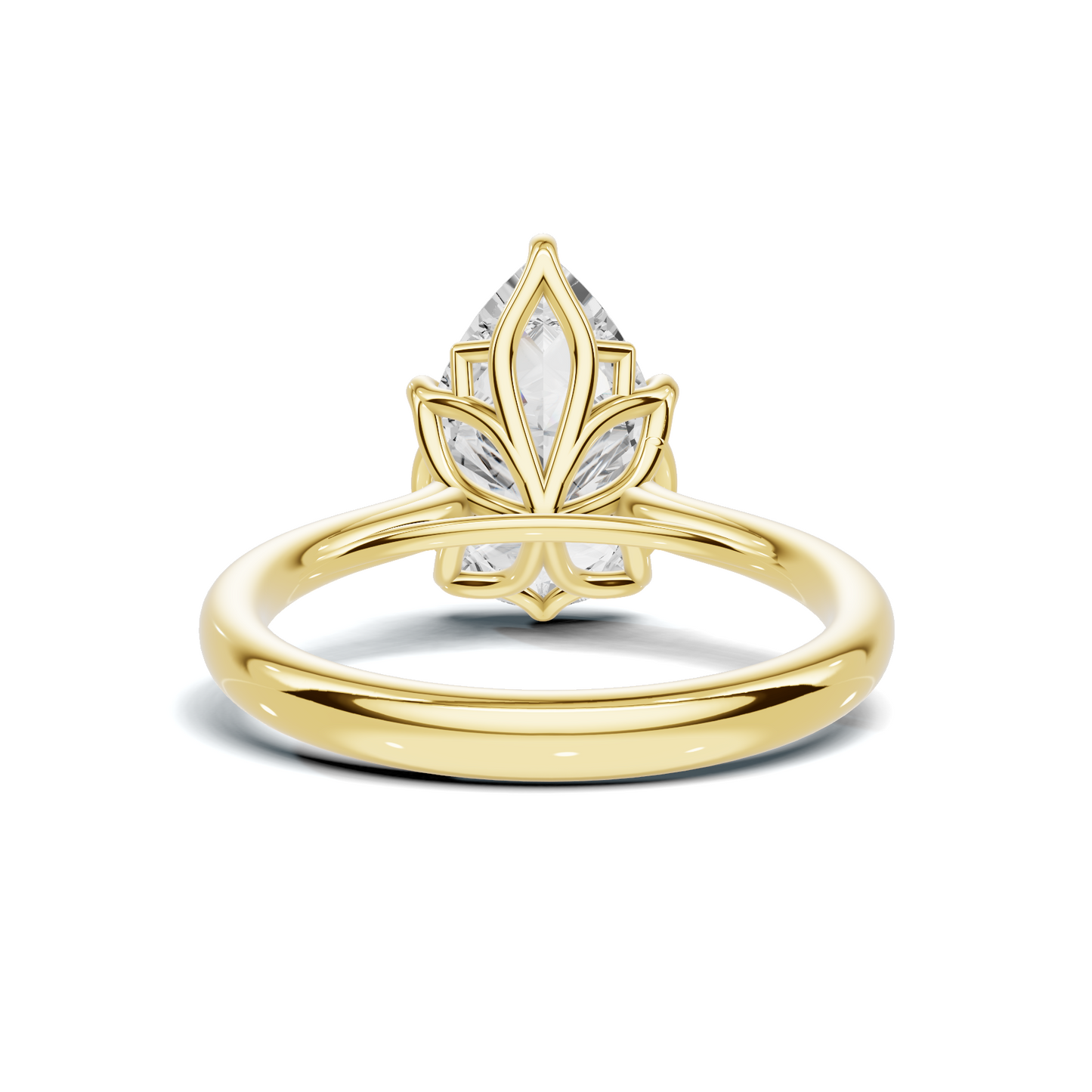 Solitaire Statement Ring
