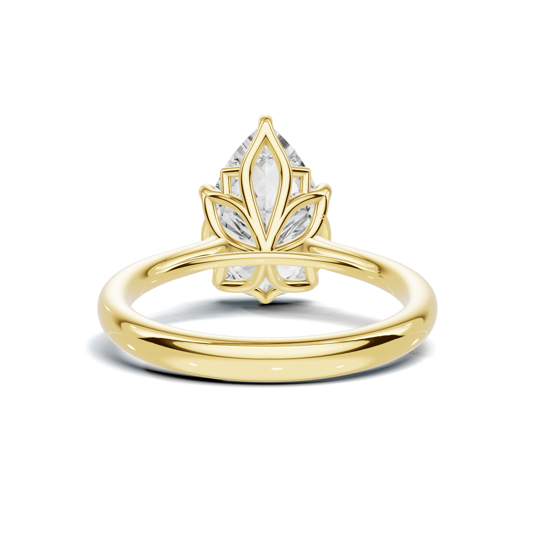 Solitaire Statement Ring