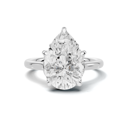 Solitaire Statement Ring