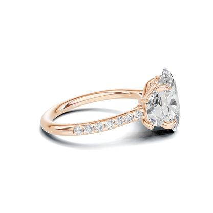 Sophisticated Half Moon Ring