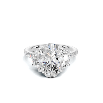 Sophisticated Half Moon Ring