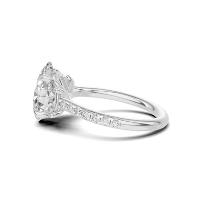 Sophisticated Half Moon Ring