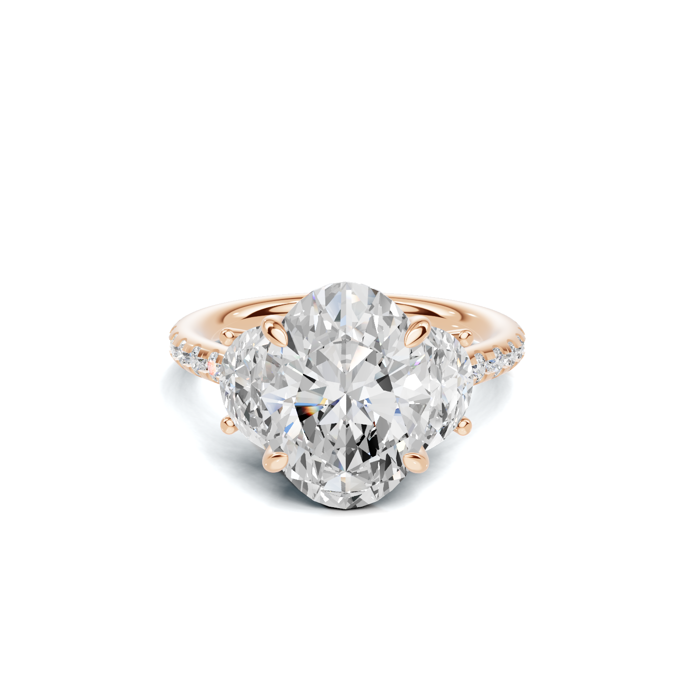 Sophisticated Half Moon Ring