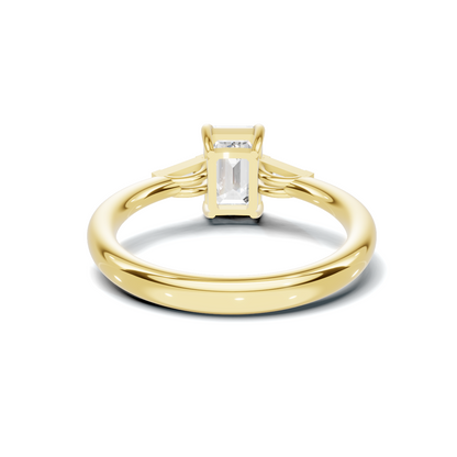Sophisticated Three Stone Ring