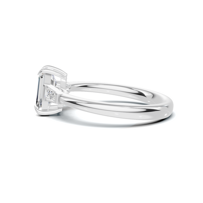 Sophisticated Three Stone Ring